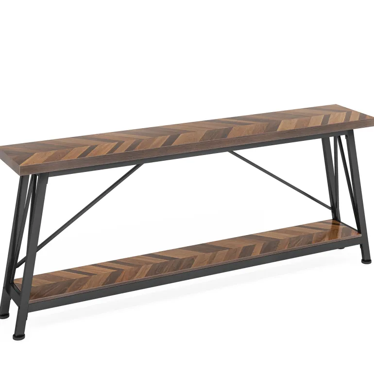Best Tribesigns Console Table, 70.9 Inches Extra Long Sofa Table Behind Couch