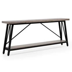 Best Tribesigns Console Table, 70.9 Inches Extra Long Sofa Table Behind Couch
