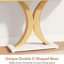 Discount Tribesigns Console Table, 40