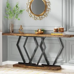 Flash Sale Tribesigns Console Table, Modern 70.9