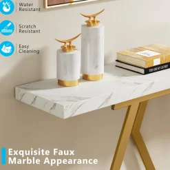 Flash Sale Tribesigns Console Table, Modern 70.9