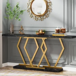 Flash Sale Tribesigns Console Table, Modern 70.9