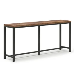 Best Tribesigns Console Table, Narrow Hallway Table, 70.9 inch Sofa Table