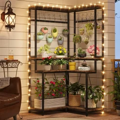 Fashion Tribesigns Corner Plant Stand, 67