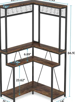 Fashion Tribesigns Corner Plant Stand, 67