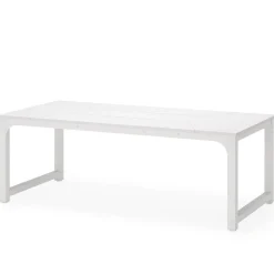 Cheap Tribesigns Dining Table for 6 - 8 Person, Industrial Kitchen Table with Metal Frame