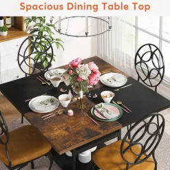 Sale Tribesigns Dining Table, Square 43