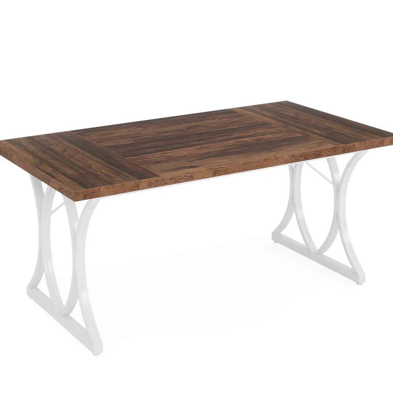 Cheap Tribesigns Executive Desk, 63" Modern Computer Desk Home Office Table