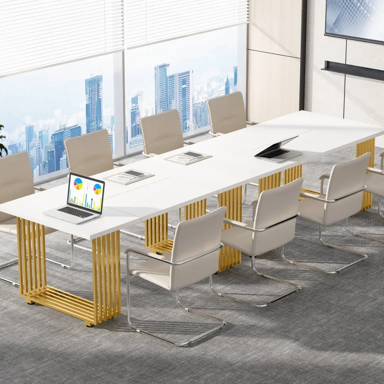 Best Sale Tribesigns Executive Desk, 70.9" Modern Office Computer Desk Conference Table