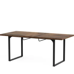Discount Tribesigns Extendable Executive Table, 63" - 78" Computer Desk Office Desk
