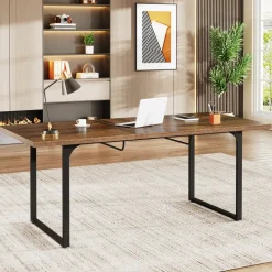 Discount Tribesigns Extendable Executive Table, 63
