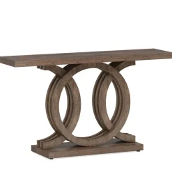 Shop Tribesigns Farmhouse Console Table, 55