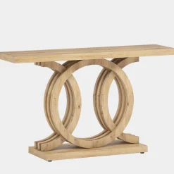 Shop Tribesigns Farmhouse Console Table, 55