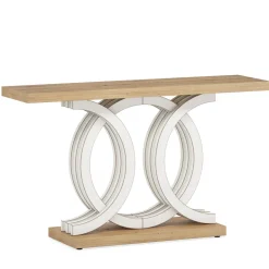 Shop Tribesigns Farmhouse Console Table, 55
