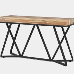 Store Tribesigns Farmhouse Console Table, 55" Sofa Table Wood Entryway Table