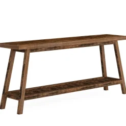 Cheap Tribesigns Farmhouse Console Table, 70.9