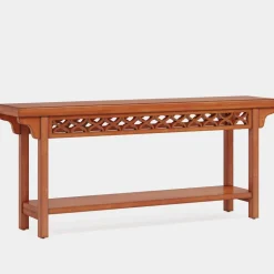 Shop Tribesigns Farmhouse Console Table, 70.8