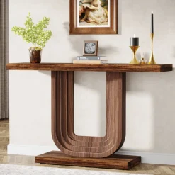 Clearance Tribesigns Farmhouse Console Table, 39