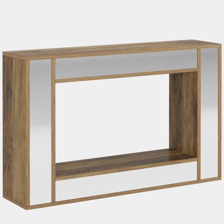 Cheap Tribesigns Farmhouse Console Table, 47" Wood Entryway Sofa Table with Storage