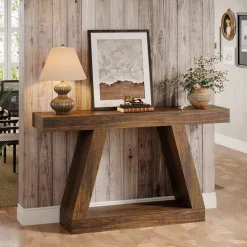 New Tribesigns Farmhouse Console Table, 55