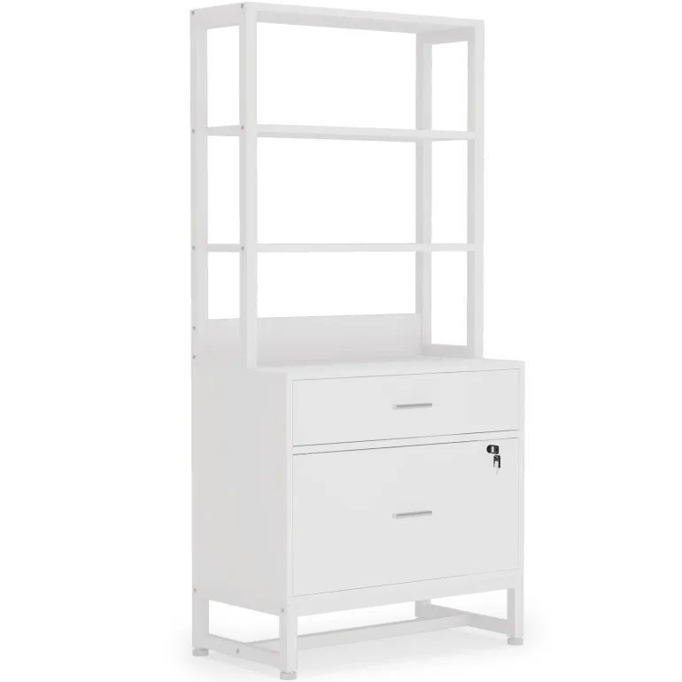 Best Sale Tribesigns File Cabinet, 2 Drawers Letter Size Filing Cabinet Printer Stand