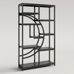 New Tribesigns Freestanding Bookshelf, 68.9" Etagere Bookcase with 9 Open Shelves