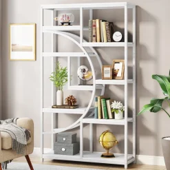 New Tribesigns Freestanding Bookshelf, 68.9
