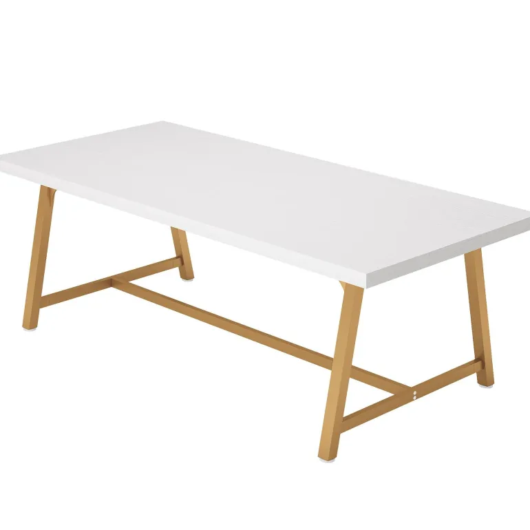 Hot Tribesigns 6FT Conference Table, 70.8” Executive Desk Office Computer Meeting Table