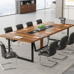 Shop Tribesigns 8FT Conference Table, 94.49
