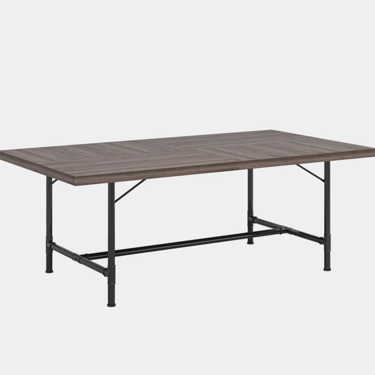 Best Sale Tribesigns 6FT Conference Table, 70.8" Rectangle Training Table Boardroom Desk