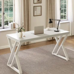 Cheap Tribesigns Heavy-Duty Computer Desk, 55