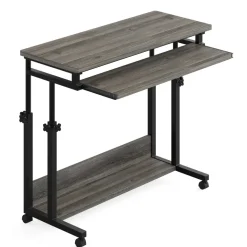 New Tribesigns Height Adjustable Desk, Rolling Standing Desk Portable Desk