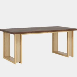 Hot Tribesigns 63-Inch Computer Desk, Rectangular Wood Executive Desk for Home Office