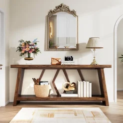 Best Tribesigns 70.9-Inch Console Sofa Table with Storage for Entryway Living Room