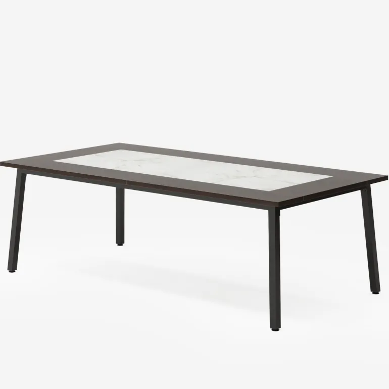 New Tribesigns 79-Inch Dining Table for 8-10 People, Modern Kitchen Dinner Table
