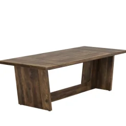 Fashion Tribesigns 70.8-Inch Dining Table, Wood Farmhouse Kitchen Table for 4-6
