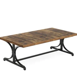 Best Sale Tribesigns 62.4-Inch Executive Desk, Rectangle Conference Table for 4-6 People