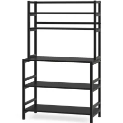 Fashion Tribesigns Industrial Kitchen Baker's Rack, 5-Tier Kitchen Utility Storage Shelf