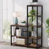 Cheap Tribesigns Ladder Bookshelf, 5-Tier Etagere Bookcase Display Rack for Home Office