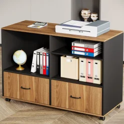 Store Tribesigns Large L - Shaped Desk, 63