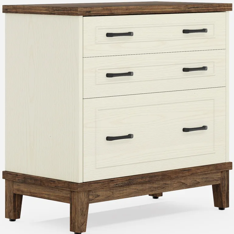 New Tribesigns Lateral File Cabinet, 3 - drawer Filing Cabinet For A4/letter/legal Size