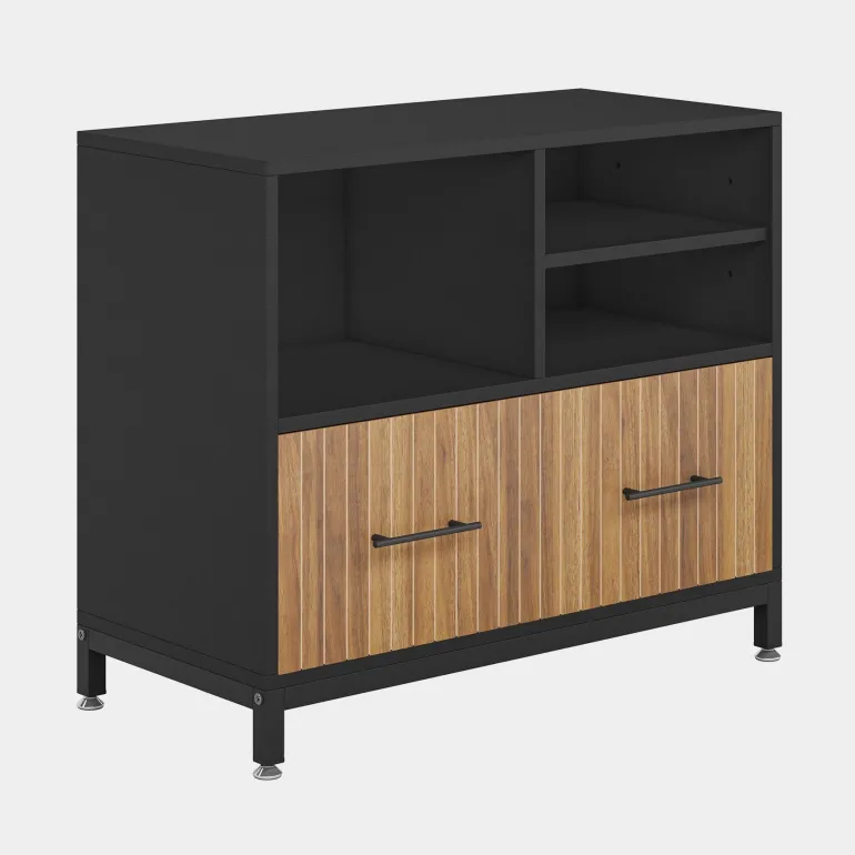 Flash Sale Tribesigns Lateral File Cabinet Printer Stand with Drawer & Open Storage Spaces