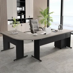 Fashion Tribesigns L-Shaped Desk, 83