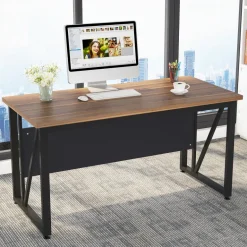 Discount Tribesigns L-Shaped Desk, 55