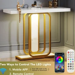 Flash Sale Tribesigns Modern Console Table, 41