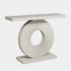 Clearance Tribesigns Modern Console Table 40
