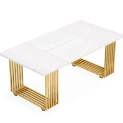 Flash Sale Tribesigns Modern Dining Table, 70.8 Inches Kitchen Table for 6-8 People