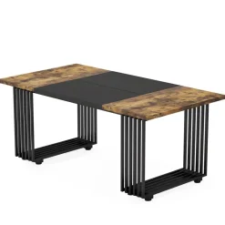 Flash Sale Tribesigns Modern Dining Table, 70.8 Inches Kitchen Table for 6-8 People