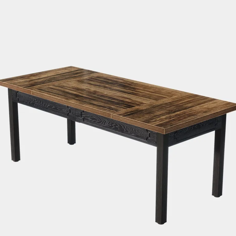 Sale Tribesigns Modern Dining Table, 63" Kitchen Table For 4 - 6 People