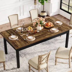 Sale Tribesigns Modern Dining Table, 63